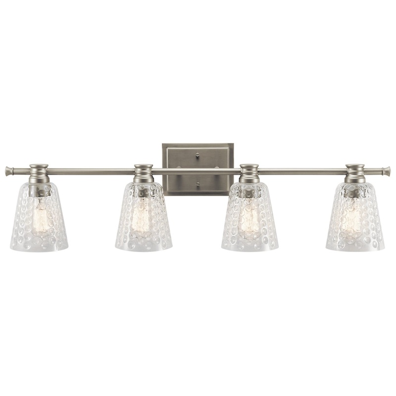 Kichler 45098NI Nadine Four Light Bath, Brushed Nickel (Discontinued)