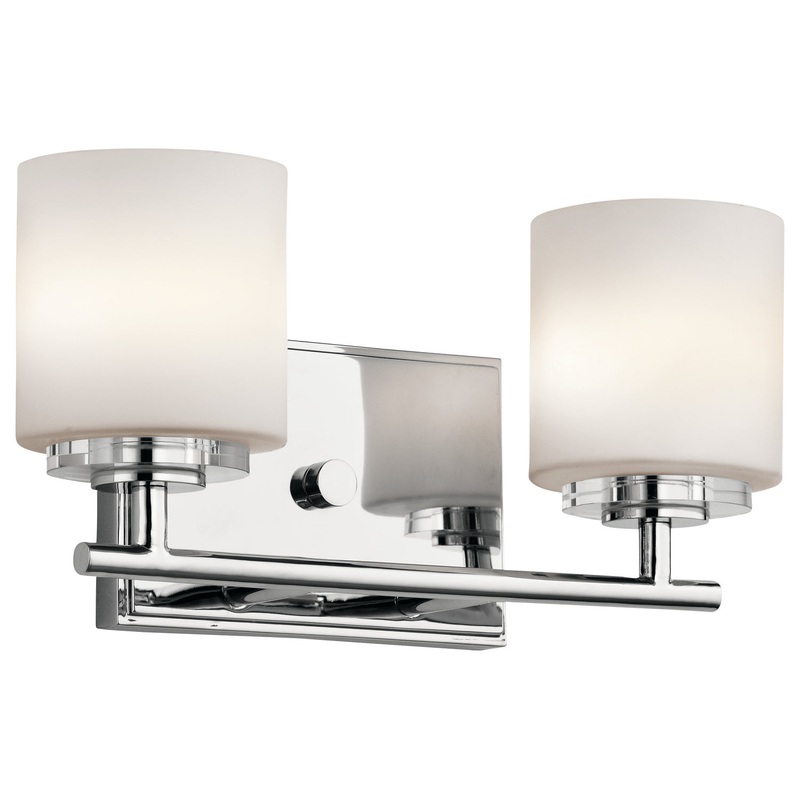 Kichler 45501CH O Hara Two Light Bath, Chrome