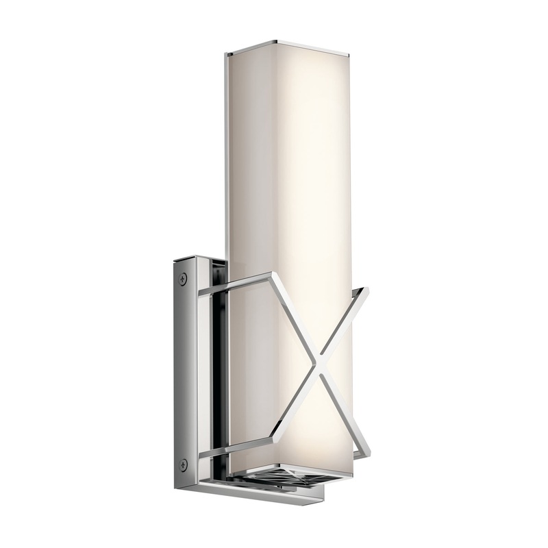Kichler 45656CHLED Trinsic LED Wall Sconce, Chrome