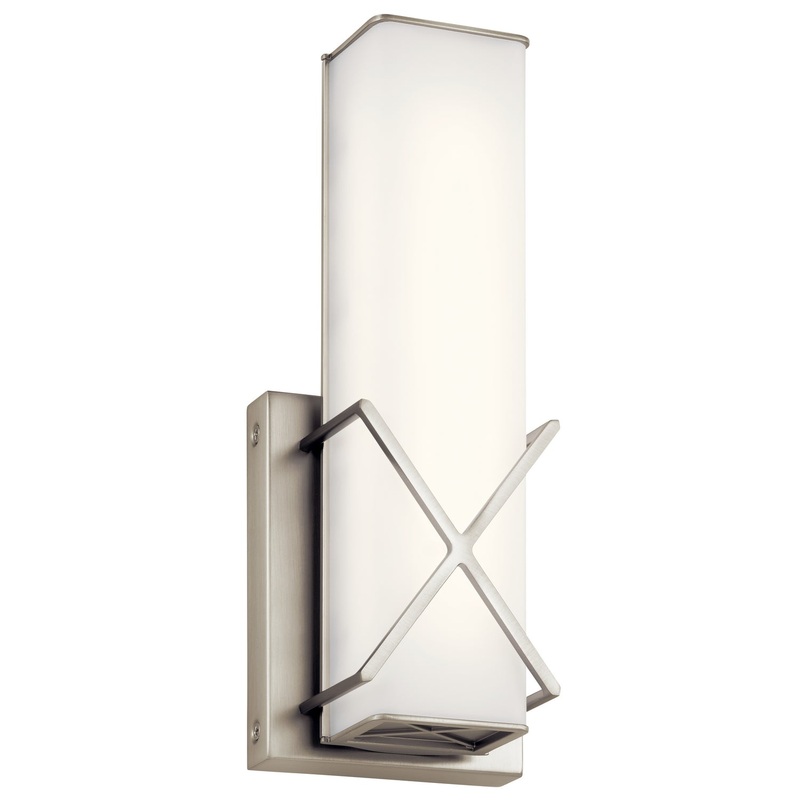 Kichler 45656NILED Trinsic LED Wall Sconce, Brushed Nickel