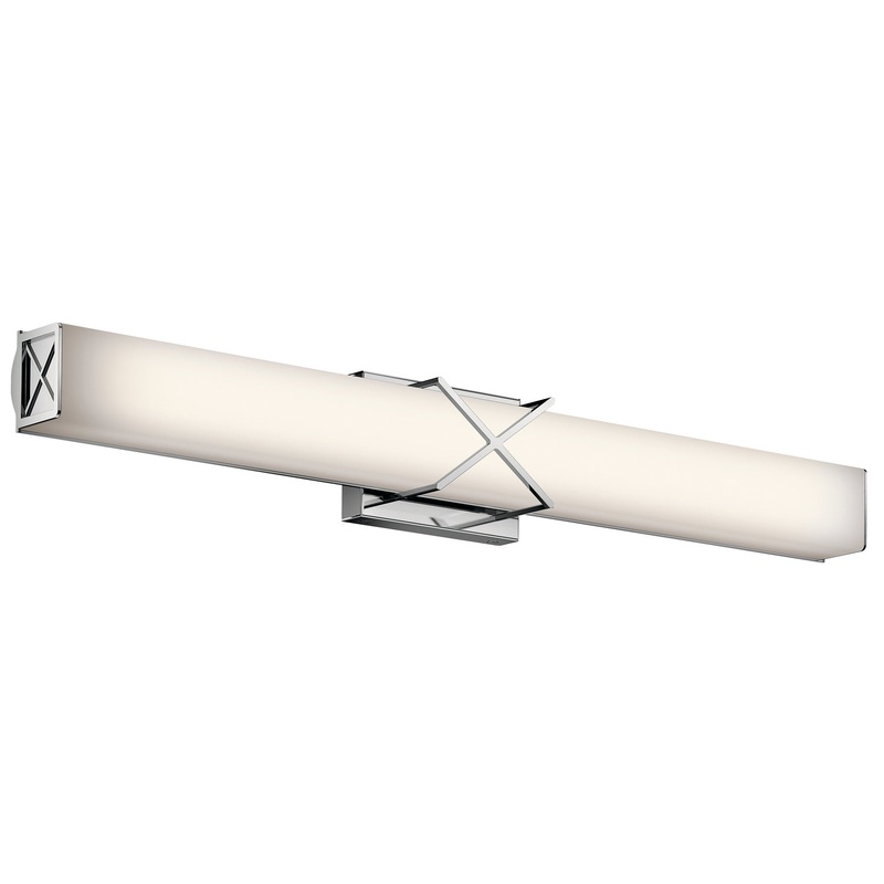 Kichler 45658CHLED Trinsic LED Linear Bath, Chrome