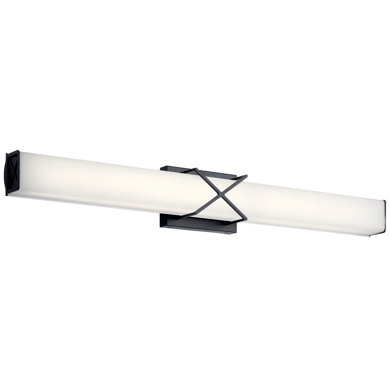 Kichler 45658MBKLED Trinsic LED Linear Bath, Matte Black
