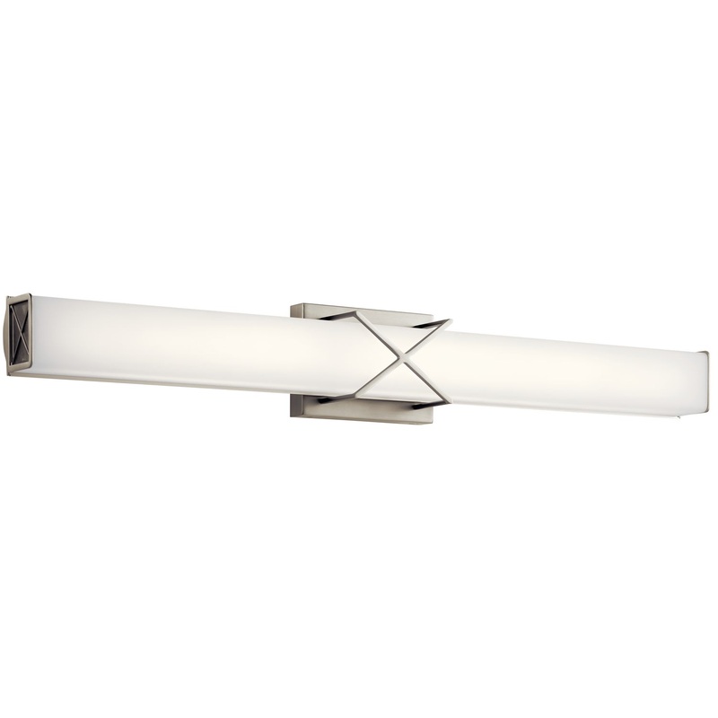 Kichler 45658NILED Trinsic LED Linear Bath, Brushed Nickel