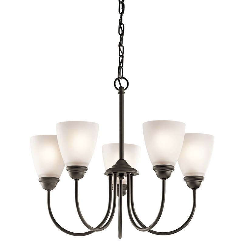 Kichler 43638OZL18 Jolie LED Chandelier, Olde Bronze