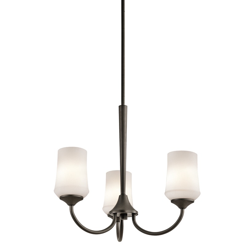 Kichler 43664OZL18 Aubrey LED Chandelier, Olde Bronze