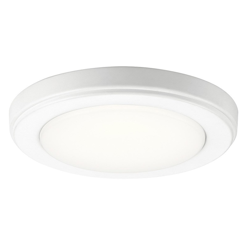 Kichler 44244WHLED30 Zeo LED Flush Mount, White