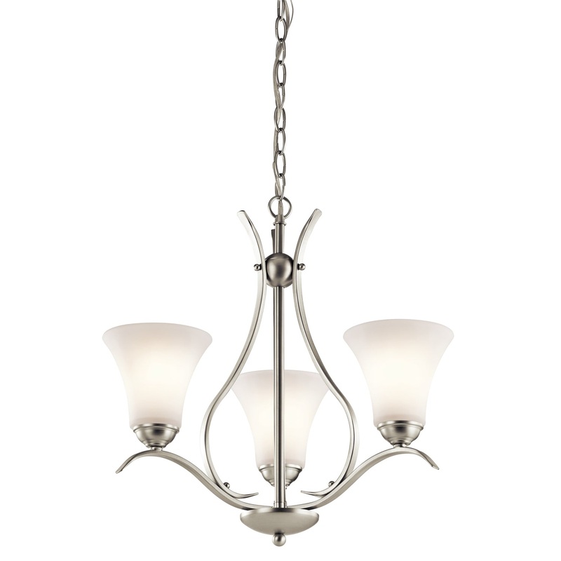 Kichler 43503NIL18 Keiran LED Chandelier, Brushed Nickel (Discontinued)