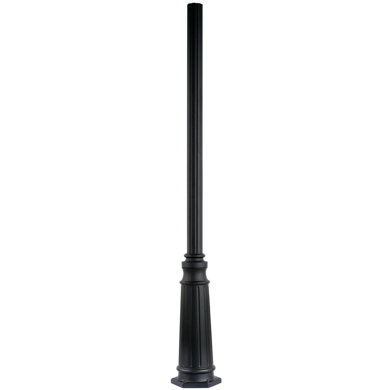 Kichler 9523BKT Accessory Outdoor Post, Textured Black
