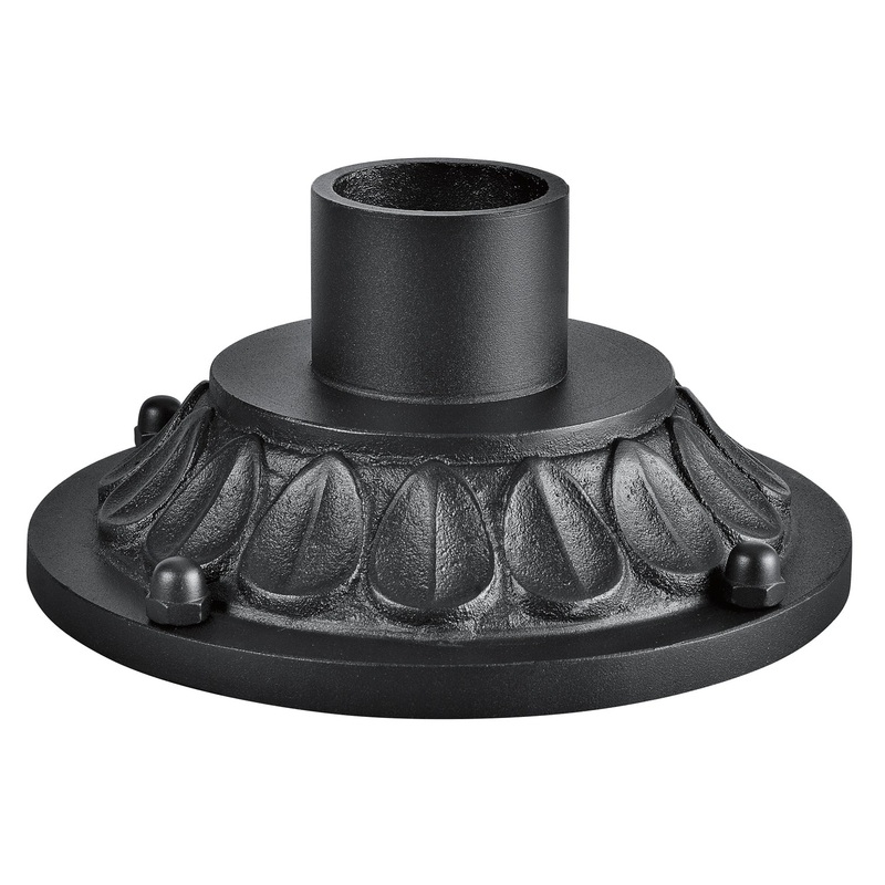 Kichler 9540BKT Accessory Pier Mount, Textured Black