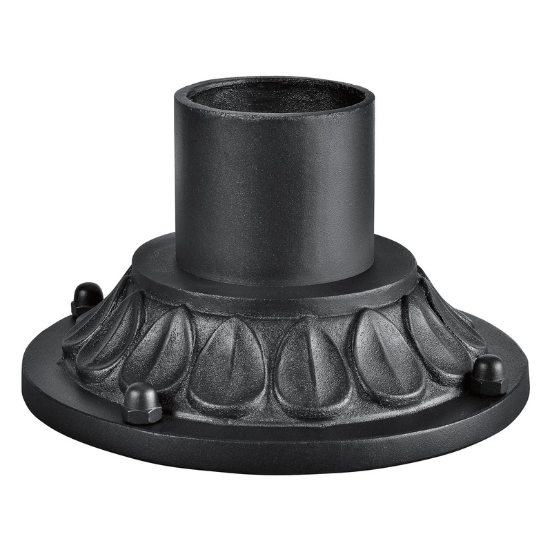 Kichler 9549BKT Accessory Pier Mount, Textured Black
