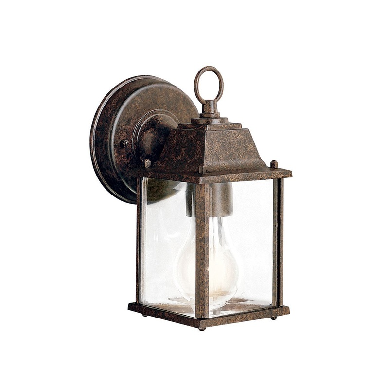 Kichler 9794TZL18 Barrie LED Outdoor Wall Mount, Tannery Bronze