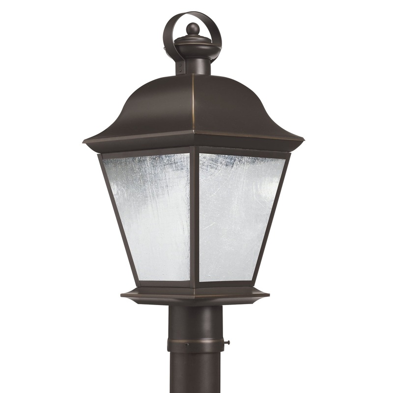 Kichler 9909OZLED Mount Vernon LED Outdoor Post Mount, Olde Bronze