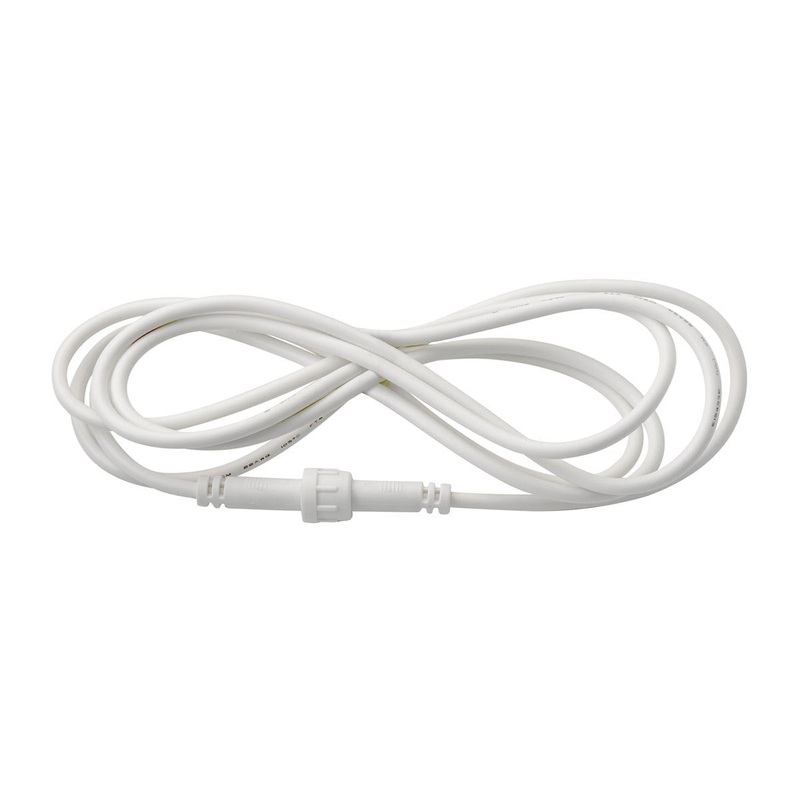 Kichler DLE06WH Direct To Ceiling Unv Accessor Extension Cord, White Material (Not Painted)