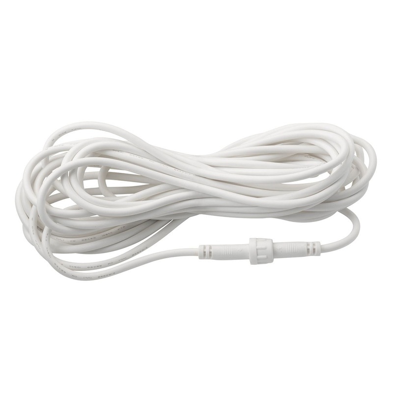 Kichler DLE20WH Direct To Ceiling Unv Accessor Extension Cord, White Material (Not Painted)