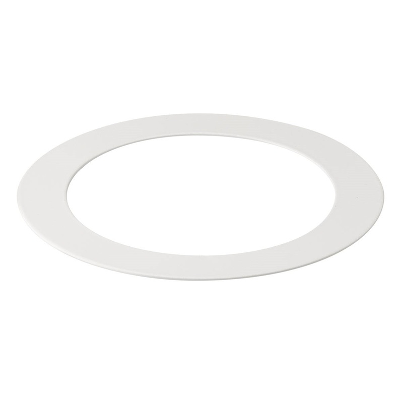 Kichler DLGR03WH Direct To Ceiling Unv Accessor Goof Ring, White Material (Not Painted)
