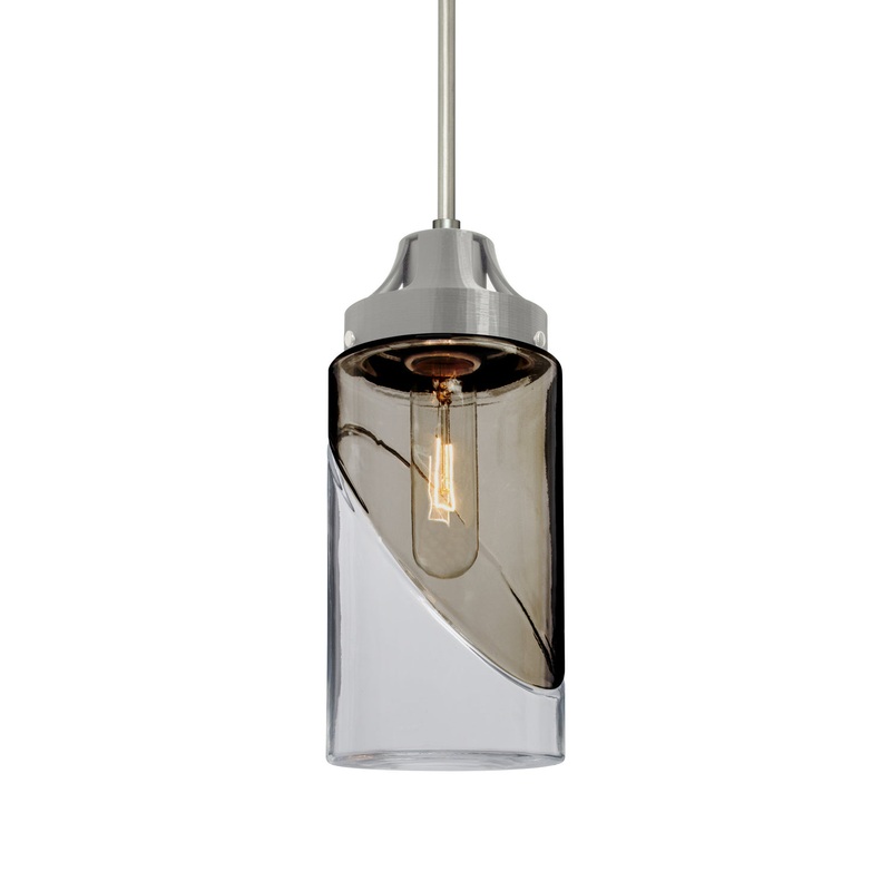 Besa 1JT-BLINKSM-SN Blink One Light Pendant Satin Nickel