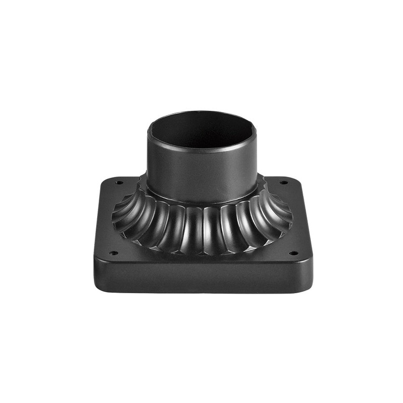 Kichler 9592BK Accessory Pedestal Mount, Black