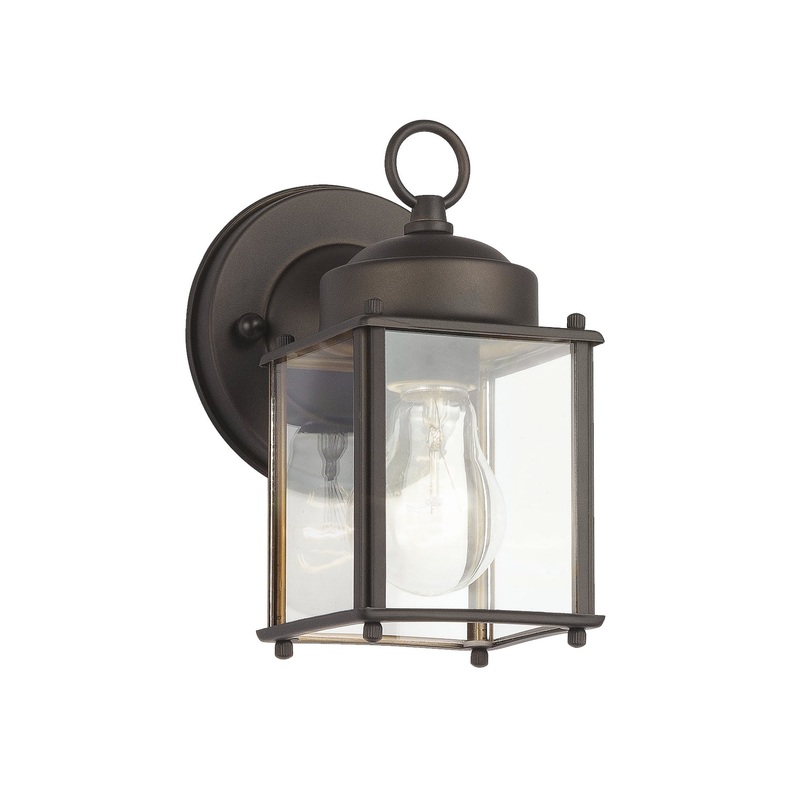 Kichler 9611OZ One Light Outdoor Wall Mount, Olde Bronze