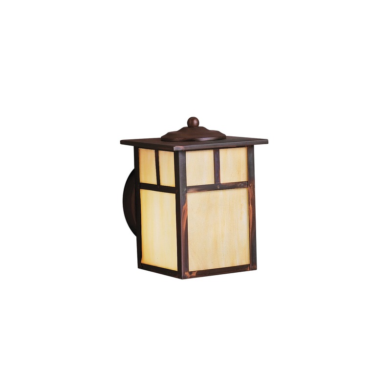 Kichler 9649CV Alameda One Light Outdoor Wall Mount, Canyon View (Discontinued)