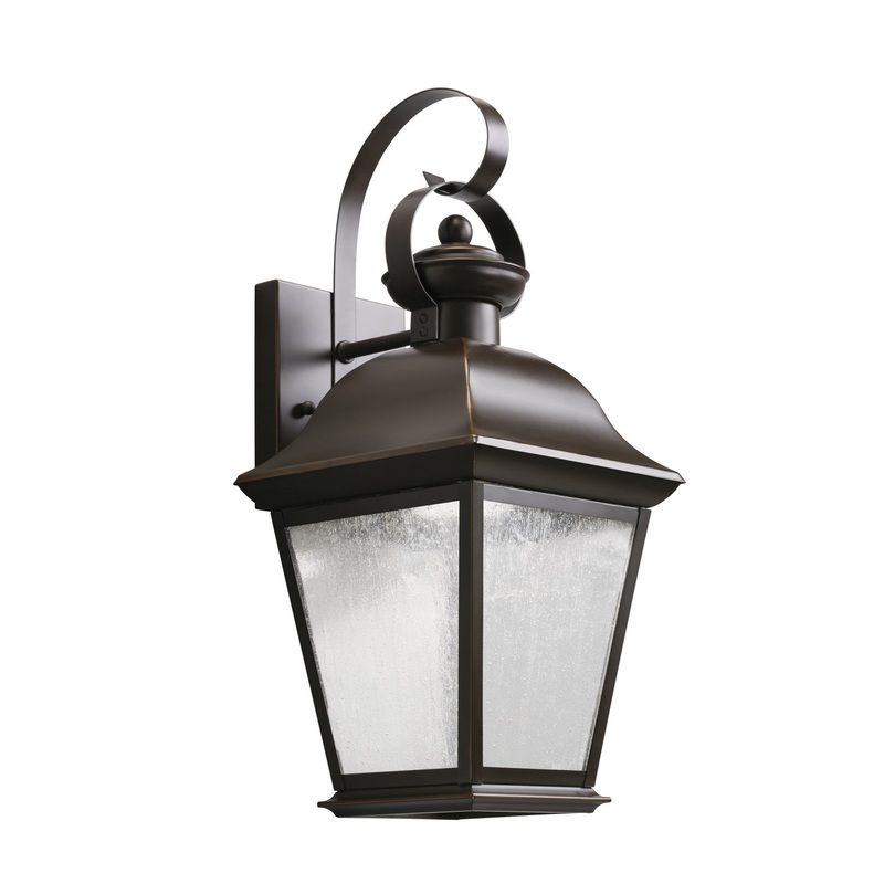Kichler 9708OZLED Mount Vernon LED Outdoor Wall Mount, Olde Bronze