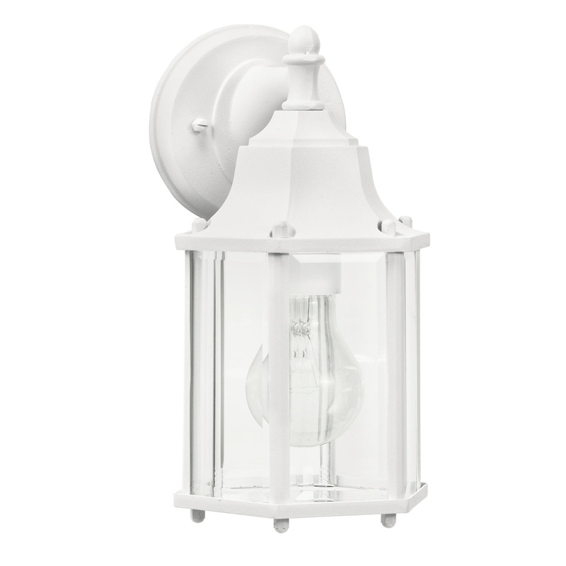 Kichler 9774WH Chesapeake One Light Outdoor Wall Mount, White