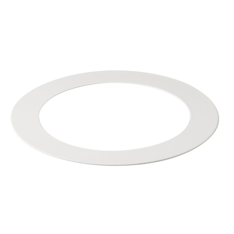 Kichler DLGR05WH Direct To Ceiling Unv Accessor Goof Ring, White Material (Not Painted)