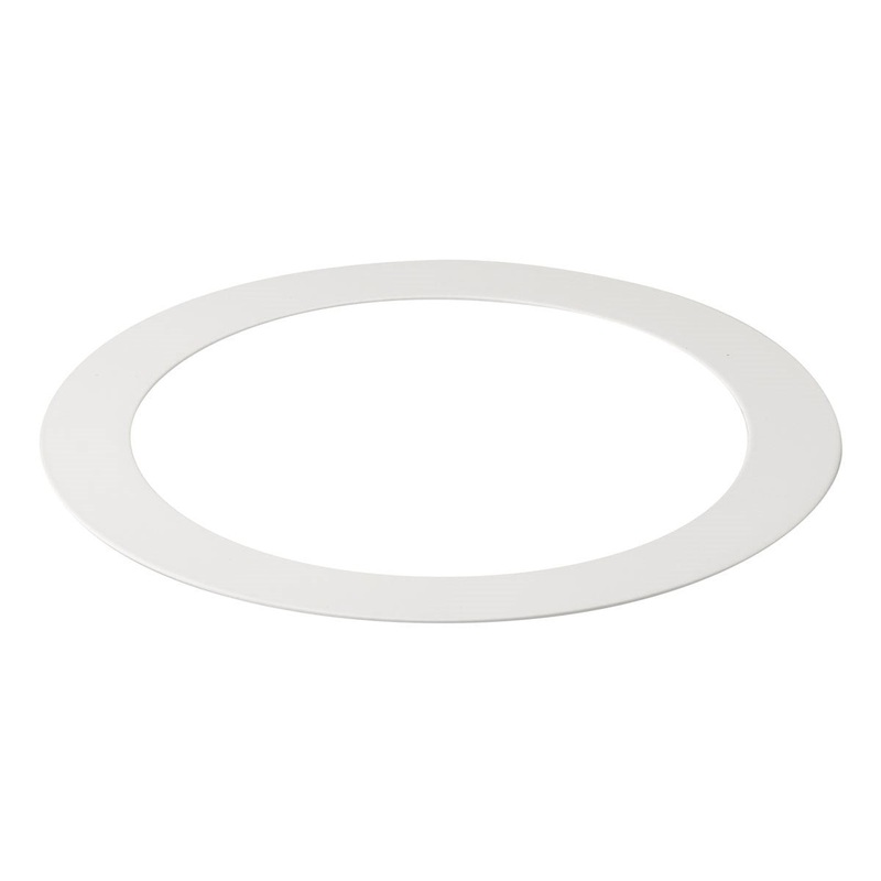 Kichler DLGR06AWH Direct To Ceiling Unv Accessor Goof Ring, White Material (Not Painted)