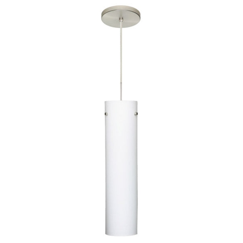 Besa 1JT-722407-SN Stilo One Light Pendant Satin Nickel