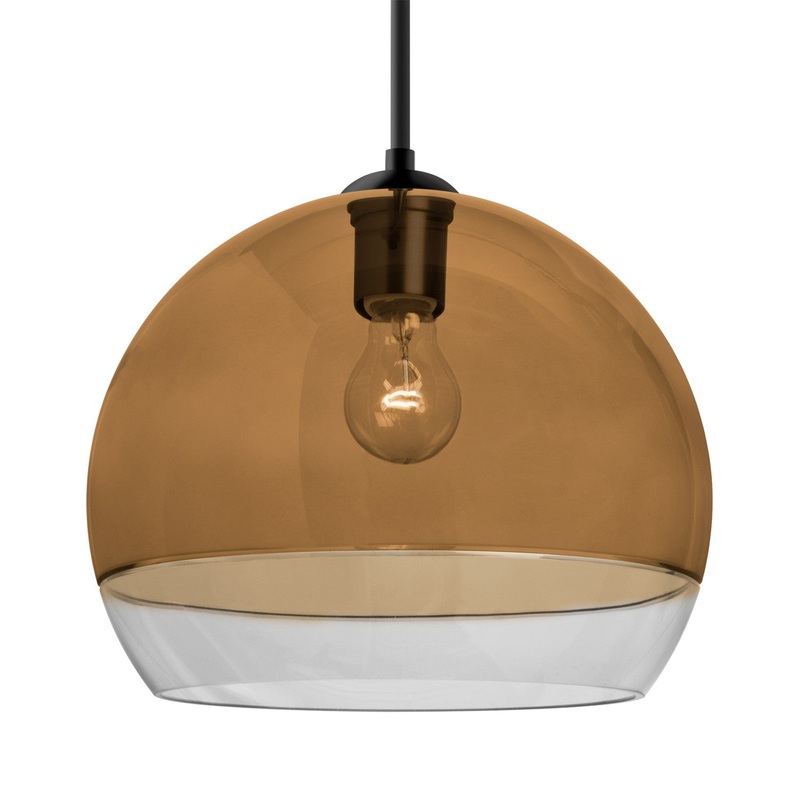 Besa 1JT-ALLY12AM-BK Besa Ally 12 Pendant One Light Pendant Black