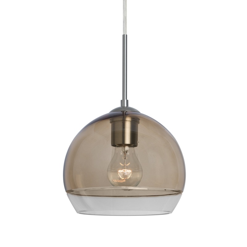 Besa 1JT-ALLY8SM-SN Ally One Light Pendant Satin Nickel
