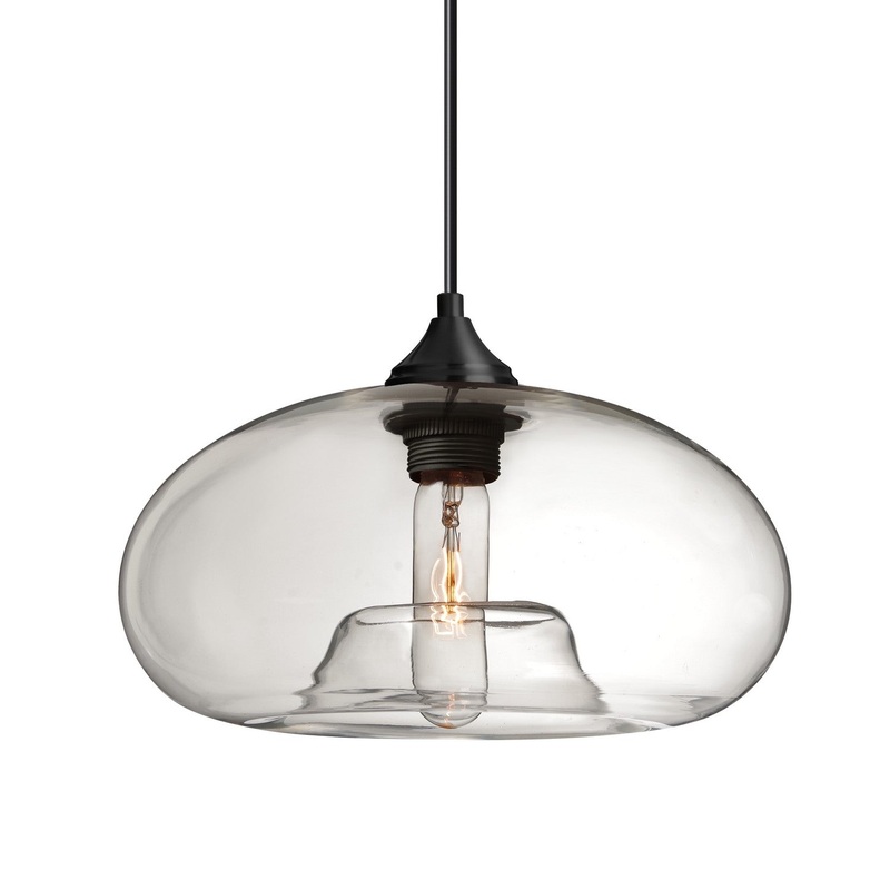 Besa 1JT-BANACL-BK Besa Bana Pendant One Light Pendant Black