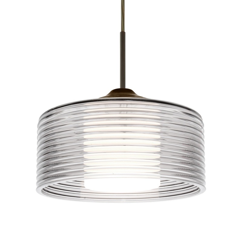 Besa 1JT-BELUCL-LED-BR Besa Belu Pendant LED Pendant Bronze