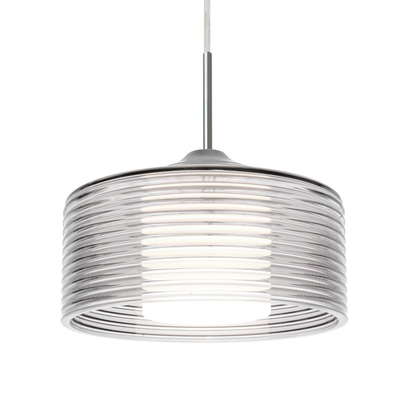 Besa 1JT-BELUCL-SN Besa Belu Pendant One Light Pendant Black