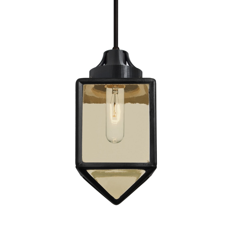 Besa 1JT-BRAVOBK-BK Bravo One Light Pendant Black (Discontinued)