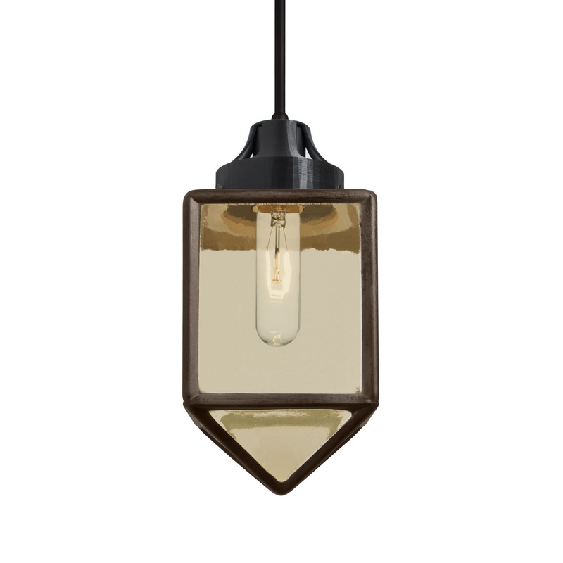 Besa 1JT-BRAVOBR-BK Bravo One Light Pendant Black (Discontinued)