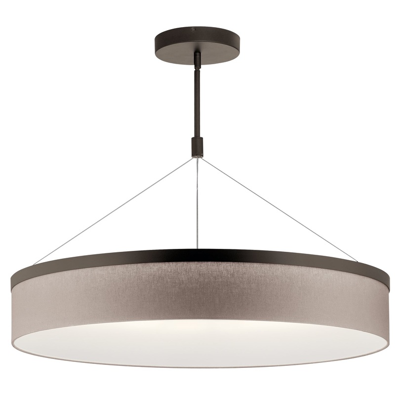 Kichler 42299OZLED Mercel LED Pendant, Olde Bronze