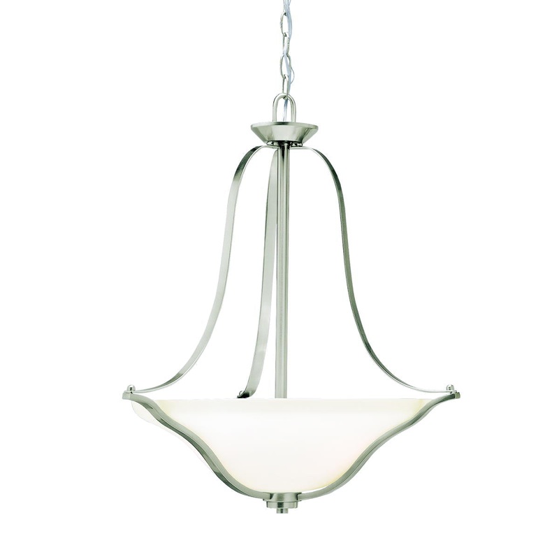 Kichler 3384NIL18 Langford LED Pendant, Brushed Nickel (Discontinued)