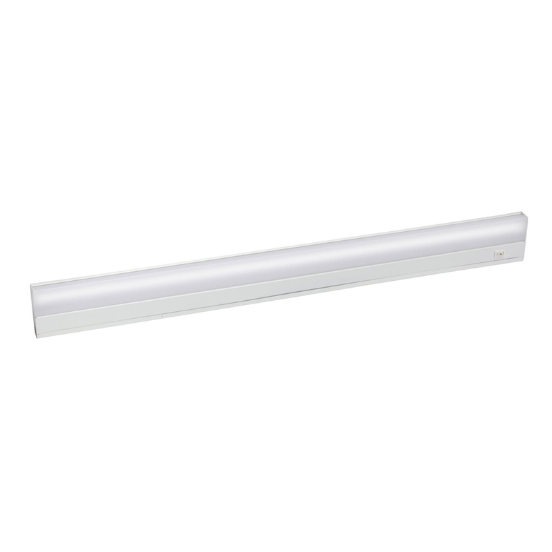 Kichler 10043WH Direct Wire Fluorescent One Light Under Cabinet, White (Discontinued)