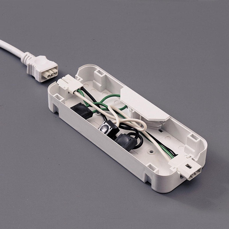Kichler 10570WH Under Cabinet Accessories Wire Module, White Material (Not Painted)