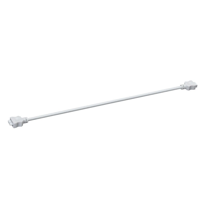 Kichler 10573WH Under Cabinet Accessories Interconnect Cable 21in, White Material (Not Painted)