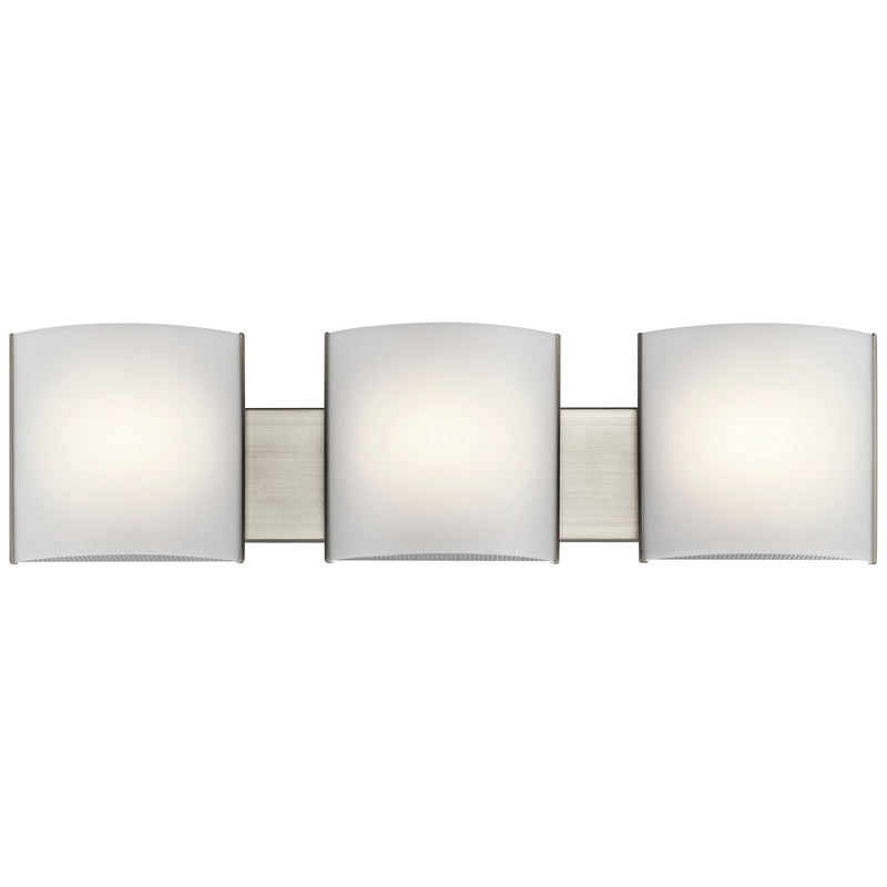 Kichler 10799NILED LED Bath, Brushed Nickel