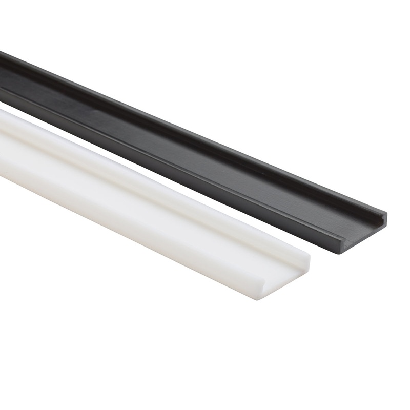 Kichler 12330WH Tape Light Track Linear Track LED, White Material (Not Painted)