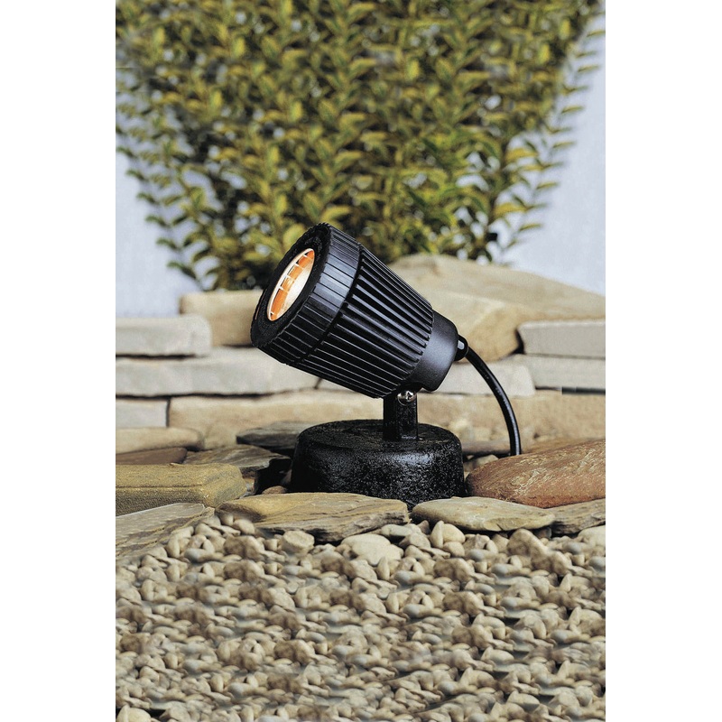 Kichler 15191BK One Light Underwater, Black Material (Not Painted)