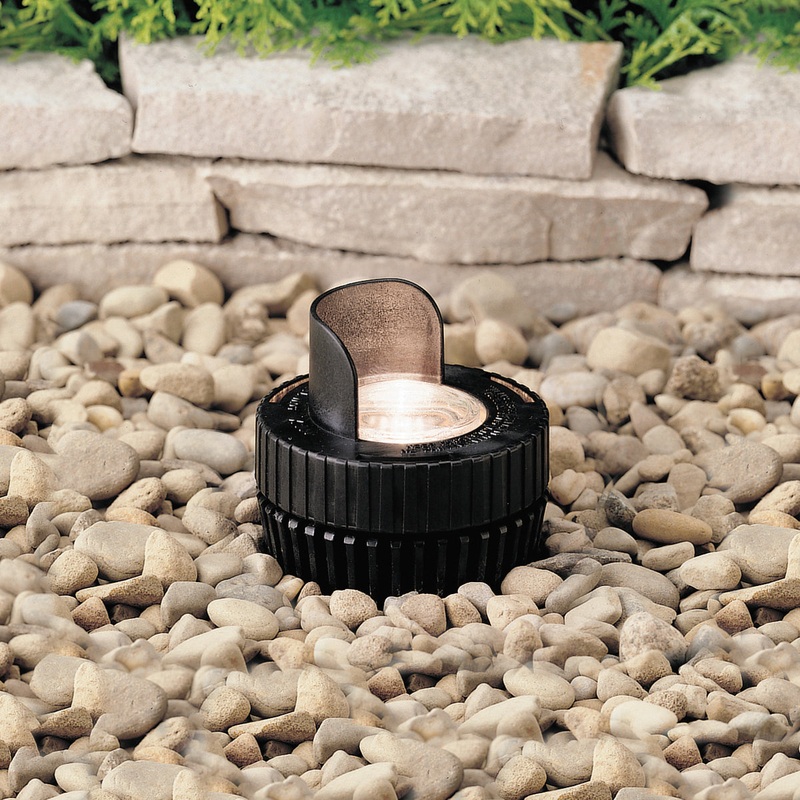 Kichler 15192BK One Light In-Ground, Black Material (Not Painted) (Discontinued)