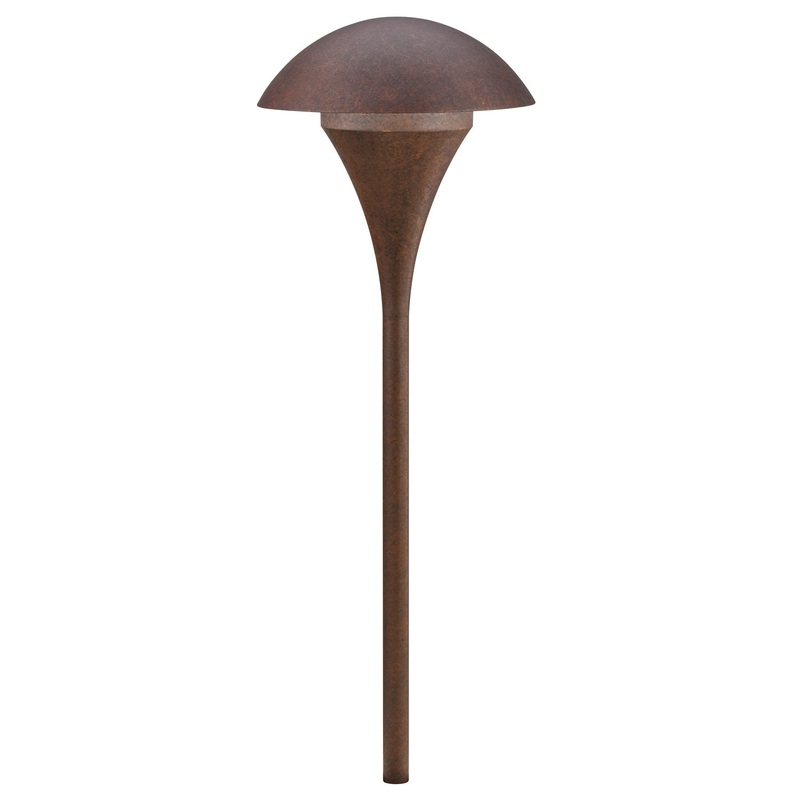 Kichler 15236TZT Eclipse One Light Path & Spread, Textured Tannery Bronze