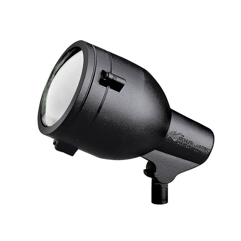 Kichler 15241BKT Hid High Intensity Discharge One Light Landscape Accent, Textured Black