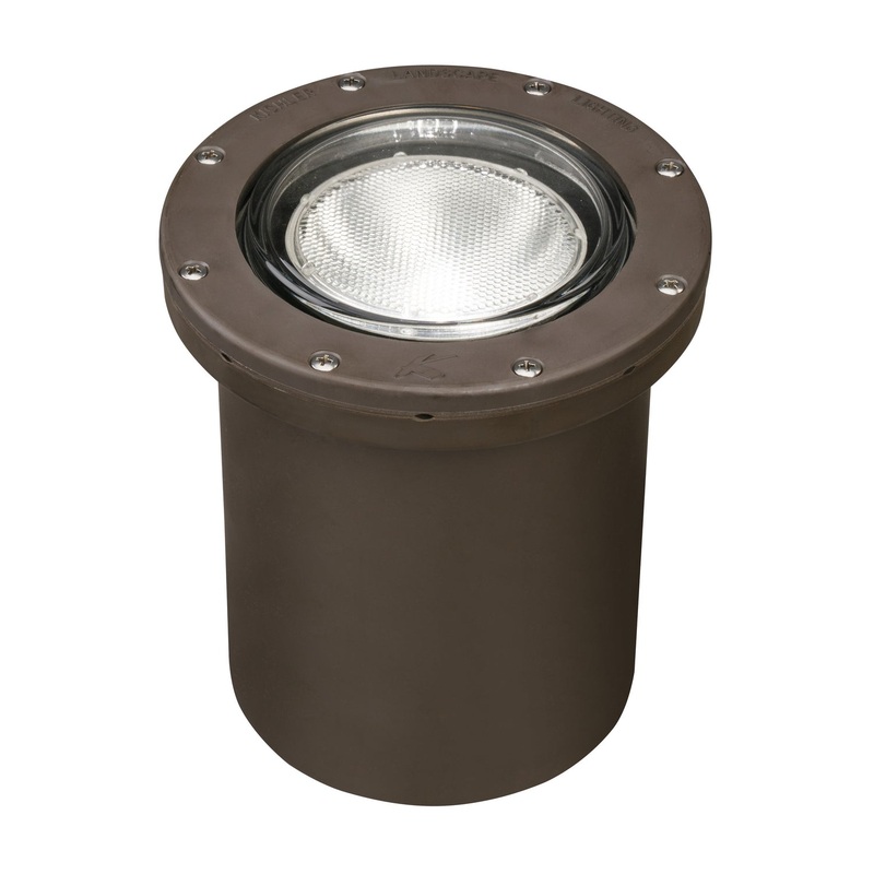 Kichler 15268AZ One Light In-Ground, Architectural Bronze
