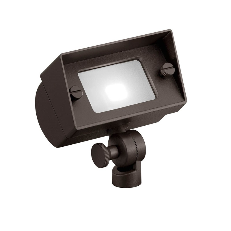Kichler 15476AZT One Light Mini Flood, Textured Architectural Bronze