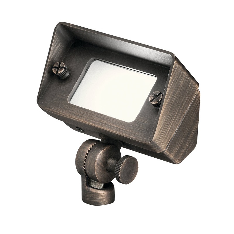 Kichler 15476CBR Centennial One Light Wall Wash, Centennial Brass