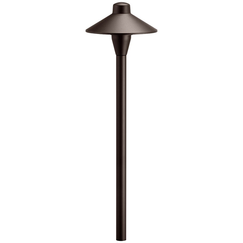 Kichler 15478AZT One Light Path, Textured Architectural Bronze